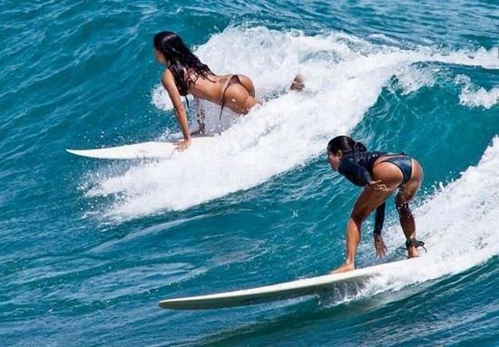 Photo:  surf girl 2